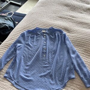 J. Crew Sky Blue Button-Up Shirt